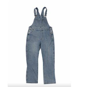 NWOT-GAP-Cropped Denim Overalls-Size Medium